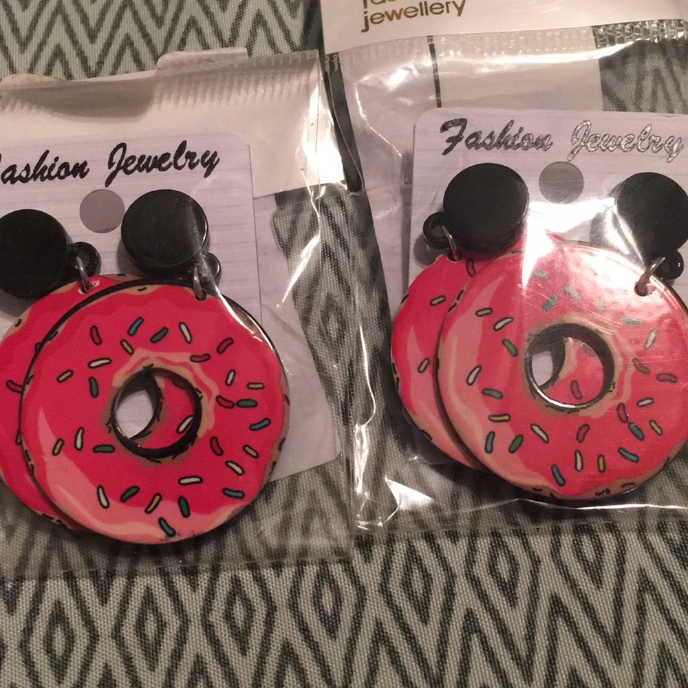 Doughnuts earrings